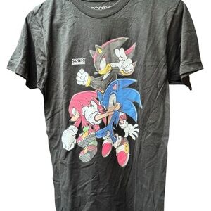 Sonic the Hedgehog Black Graphic Tee